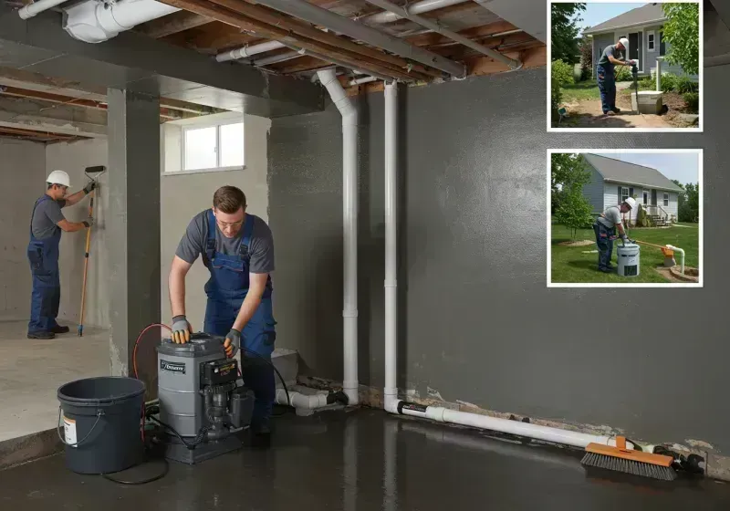 Basement Waterproofing and Flood Prevention process in Columbus, KS